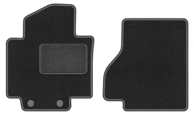 Immagine prodotto di Tappetini anteriori in moquette per Nissan E-NV200 2014-2021 (van) – 2 pezzi, grigio grafite, su misura – Wielganizator LUX