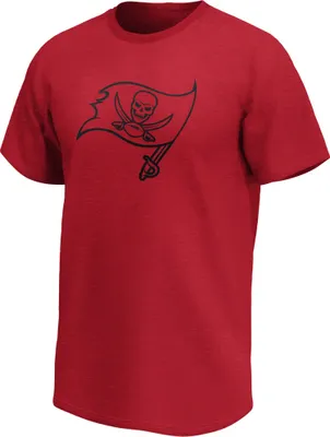 Produktbild von NFL Tampa Bay Buccaneers T-Shirt Mono Core Graphic Fanatics rot Logo (S)