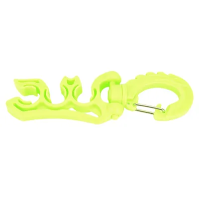 Image de Keep Diving - Clip de fixation pour tuyau de gilet stabilisateur de plongée sous-marine - Jaune