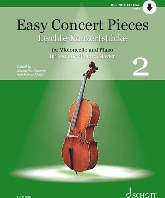 Produktbild von Leichte Konzertstücke für Violoncello und Klavier. Band 2