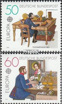 Produktbild von Briefmarken BRD (BR.Deutschland) 1979 Mi 1011-1012 (kompl.Ausg.) FDC Europa