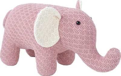 Immagine prodotto di Peluche Crochetts AMIGURUMIS MINI Elefante bianco 48 x 23 x 26 cm