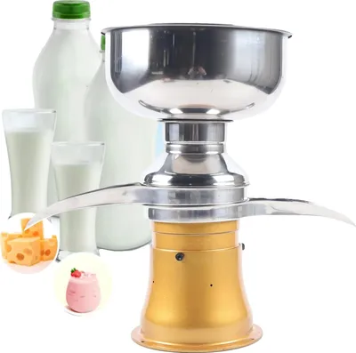 Zdjęcie produktu dla Separator śmietany, stal nierdzewna, duża pojemność, żółty