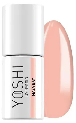 Obrázok produktu pre Yoshi Hybridný lak na nechty v odtieni svetlého lososa – profesionálny trvácny lak na nechty 6 ml – UV lak na nechty s praktickým štetcom – Summer Vibes
