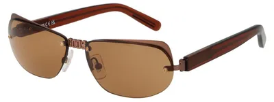Immagine prodotto di Gcds GD0047 Occhiali da sole unisex in bronzo scuro opaco 58/14/135