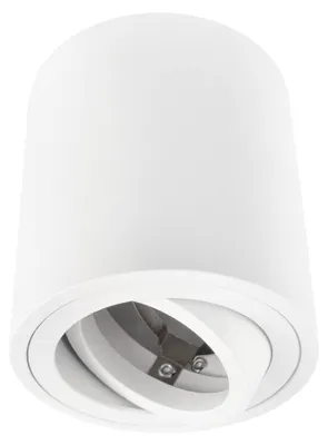 Produktbild von Ledvion - LED Aufbauspots Rund, Dimmbare, Weiß ø80mm, IP20, GU10 Fassung, Deckenleuchte