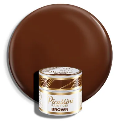 Zdjęcie produktu dla Żel do zdobień Picassini Paint Gel Brown Boska Nails 5 ml