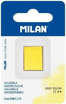 Produktbild von Aquarellfarbe in Gänseblümchengelb MILAN Würfel