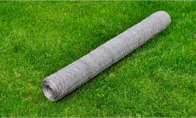 Produktbild von Möbel Maschendraht Verzinkter Stahl 25×1 m Silbern - Metallzäune 140425