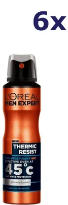 Produktbild von L'Oréal Paris L'Oréal Men Expert Thermic Resist Deodorant Spray - 6 x 150 ml