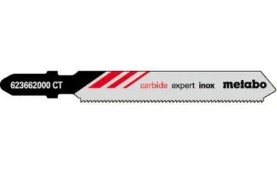 Produktbild von Metabo 3 Stichsägeblätter expert inox 57/ 1,1mm
