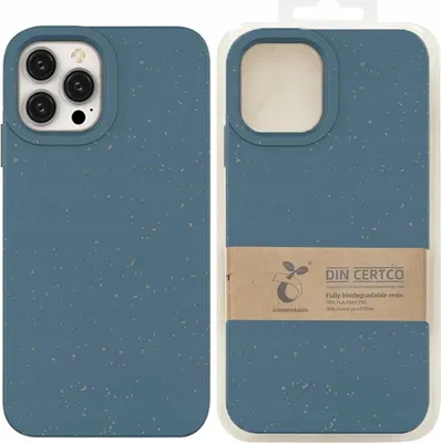 Image de Eco Case Iphone 14 Plus Silicone Degradable Cover Navy Blue