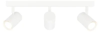 Image de Ledvion Spot LED Plafond Blanc 3 spot Rectangulaire GU10 3W blanc neutre