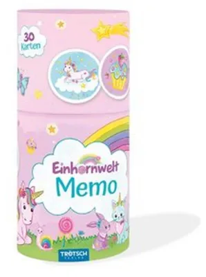 Produktbild von Trötsch Memo Spiel Einhornwelt