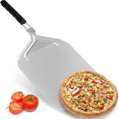 Image de Pelle à pizza pliable de 30 cm en aluminium pour barbecue