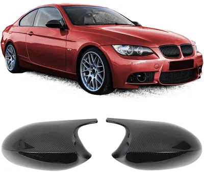 Für BMW 3er E92 E93 Vorfacelift CARBON OPTIK Spiegel Kappen KOMPLETTE GEHÄUSE in der Farbe CARBON von Carparts-Online GmbH