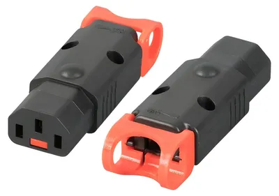 Produktbild von EFB Abzugsichere Kaltgerätebuchse IEC-Lock+ C13, für Kabelm.
