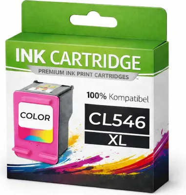Produktbild von Tintenpatrone kompatibel für Canon CL546 XL Pixma Ip2850     Pixma MG2450/2550/2550S/2555S/2950/3050/3051/3052/3053Pixma MX495   Pixma TS205/305/3150/3151     Pixma TR4550 in C/M/Y