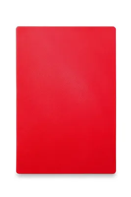 Produktbild von HENDI Schneidbrett 600x400x18 rot HDPE 500 für Fleisch
