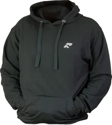 Produktbild von Herren Sport Hoodie mit Kapuze, Baumwolle, Schwarz, Kangurutasche, Freizeit & Training, Scooter Style, Warm & Bequem