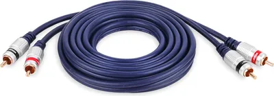Produktbild von KABEL 2x Cinch (Cinch) Stecker - 2x Cinch (Cinch) Stecker VITALCO KABEL 2x Cinch (Cinch) Stecker - 2x Cinch (Cinch) Stecker VITALCO 3,0 m (RKD200-2)
