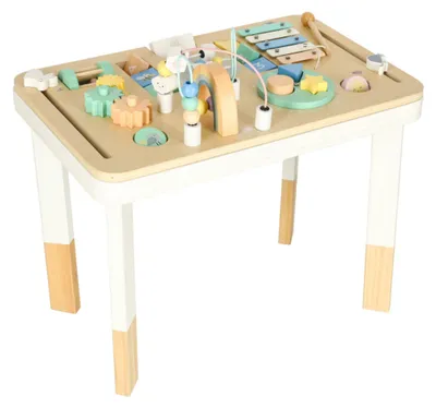 Produktbild von KIK Multifunktionaler Lerntisch aus Holz 2in1 Lulilo