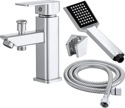 Zdjęcie produktu dla Granitan – bateria umywalkowa – bateria łazienkowa – wkład ceramiczny – chrom – bateria do umywalki – CARO