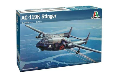 Obrázek produktu pro Stavebnice modelu letadla 1468 - C-119K Stinger (1:72)