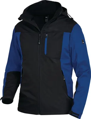 Produktbild von Softshelljacke JANNIK Gr.M royal/schwarz
