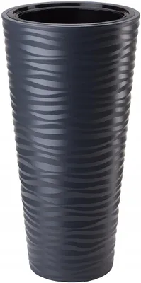 Produktbild von Blumentopf SAHARA SLIM ANTHRAZIT 35 x 68 cm