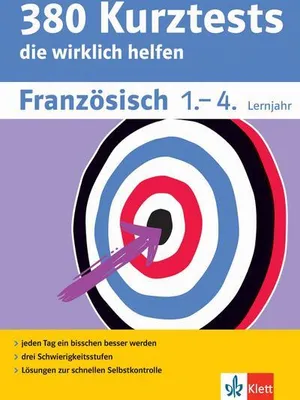 Produktbild von 380 Kurztests Französisch 1.-4. Lernjahr