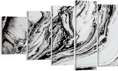 Produktbild von Bild auf Leinwand - Leinwandbild - Abstraktion modern - 100x60cm - Wand Bild - Wanddeko - Leinwanddruck - Bilder - Kunstdruck - Wanddekoration - Leinwand bilder - Wandkunst - EG100x60-4083