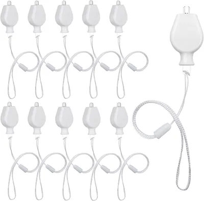 Zdjęcie produktu dla Lampki LED w kształcie balonów - zestaw 10 sztuk - Lampiony LED - ciepła biel - Papierowe lampki LED - dekoracje - dekoracje świąteczne - dekoracje ślubne