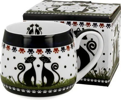 Produktbild von DUO ETNO 34318 Fassbecher 430 ml INDIGO New Bone China Porzellan