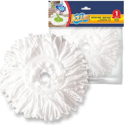 Obrázek produktu pro Rotační mop náhradní hlavice 1ks AZUR - YORK - CLEAN HOUSE