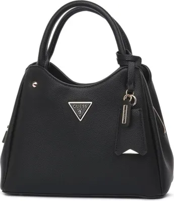 Produktbild von Elegante Schwarze Damenschultertasche mit Praktischen Fächern und Reißverschluss