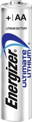 Zdjęcie produktu dla Bateria Energizer Ultimate Lithium AA Mignon L91 1,5 V 3000 mAh FR6 Li-FeS2 Bulk (pojedyncza bateria) 636010