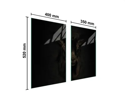 Produktbild von Glasschutzplatte Für Herd 75X52 Koza