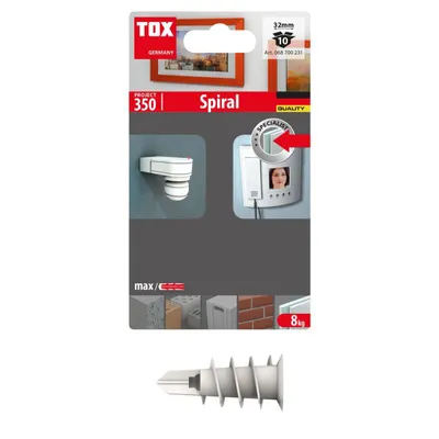 Produktbild von TOX Gipskartondübel Spiral 32  Blister - 10 Stück - 68700231