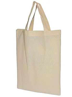 Produktbild von Baumwolltragetasche beige mit Henkel