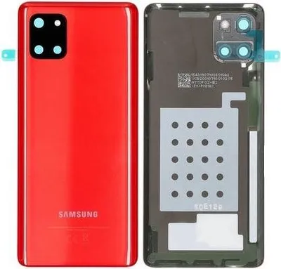 Produktbild von Samsung Galaxy Note 10 Lite Rückseitencover - Rot