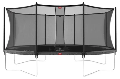 Produktbild von BERG Trampolin Grand Favorit Regular 520 + Sicherheitsnetz Comfort Grau