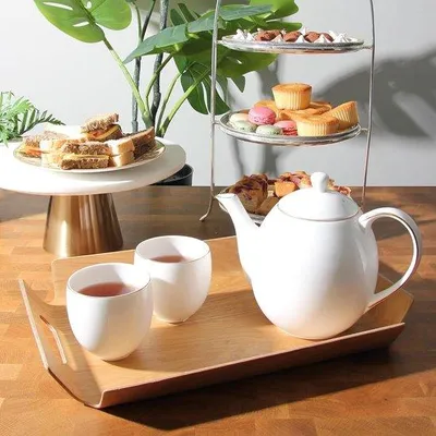 Obrázok produktu pre Rustikálny drevený podnos 50 x 30 cm, obdĺžnikový