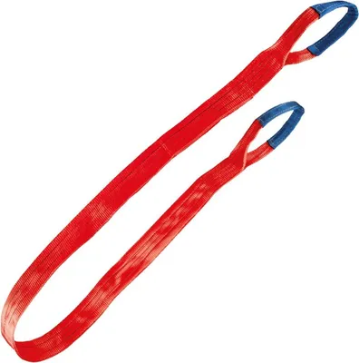 Produktbild von Safetytex Hebeband 5000kg Tragkraft, 8m Länge, Hebeschlinge, rot