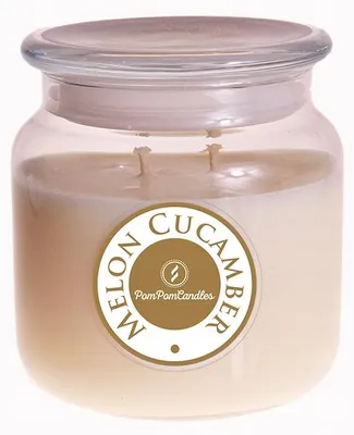 Produktbild von Pom Pom Candles Duftkerze Melone Gurke Soja 400g