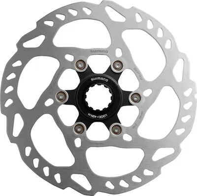 Produktbild von SHIMANO ISMRT70M Bremsscheibe SM-RT 70 M 180 mm, CenterLock-Aufnahme ICE-Tech, schwarz/silber