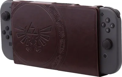 Produktbild von Hybrid Cover für Nintendo Switch – Zelda Leatherette Edition Tasche