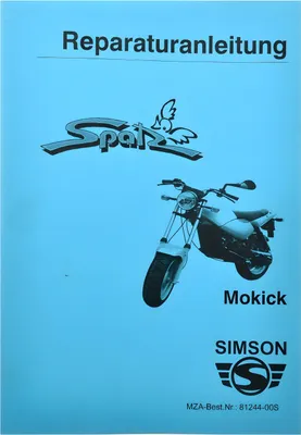 Image de Livre - Instructions de réparation Simson Spatz MSA50 (1999)