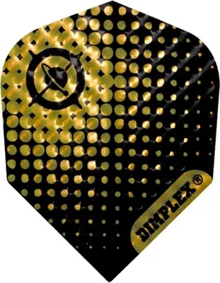 Produktbild von Harrows Dimplex Standard Flights Globe Black/Gold