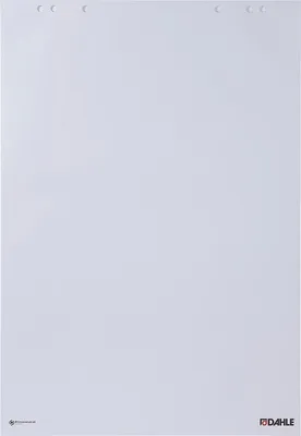 Produktbild von Dahle Flip-Chart-Block blanko 68 x 99 cm, 20 Blatt 80 g, gerollt